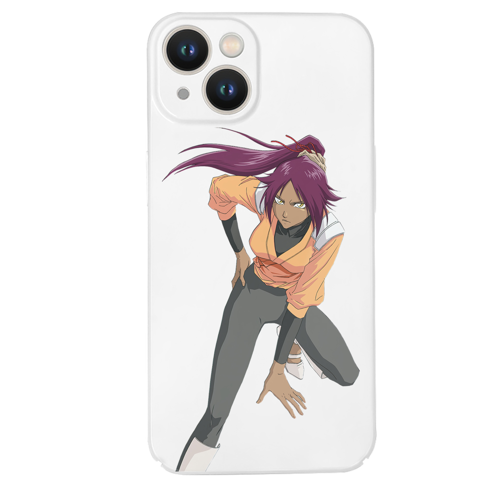 （画像用） ブリーチ 四楓院 夜一（しほういん よるいち） BLEACH Shihouin Yoruichi 【iPhone 14シリーズ対応】ハードケース